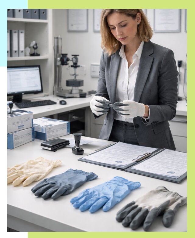 Сертификация перчаток в Смоленске от 8717 р. | Алешин-Смл