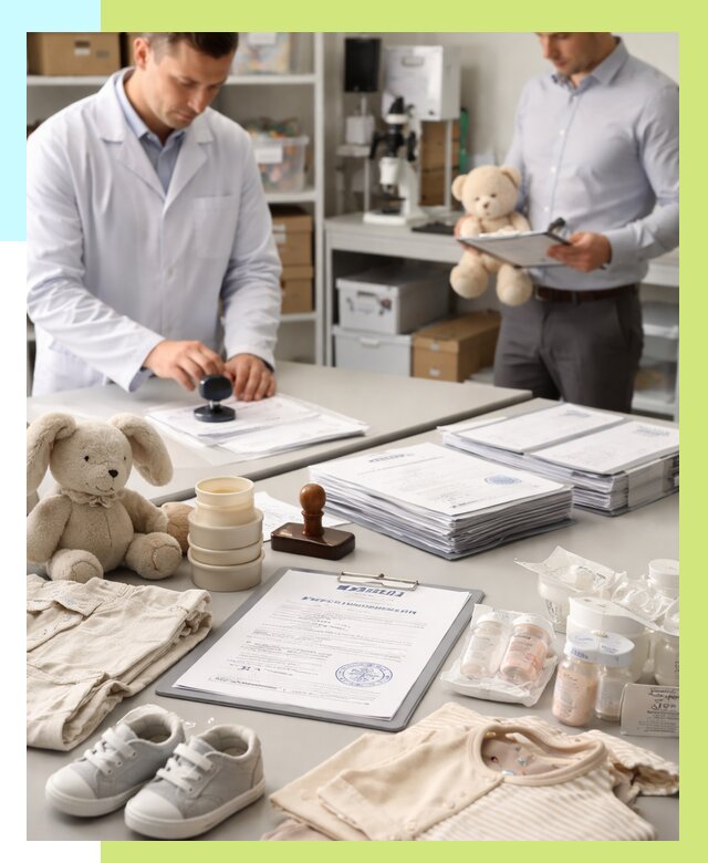Сертификация детских товаров в Смоленске от 15383 р. | Алешин-Смл