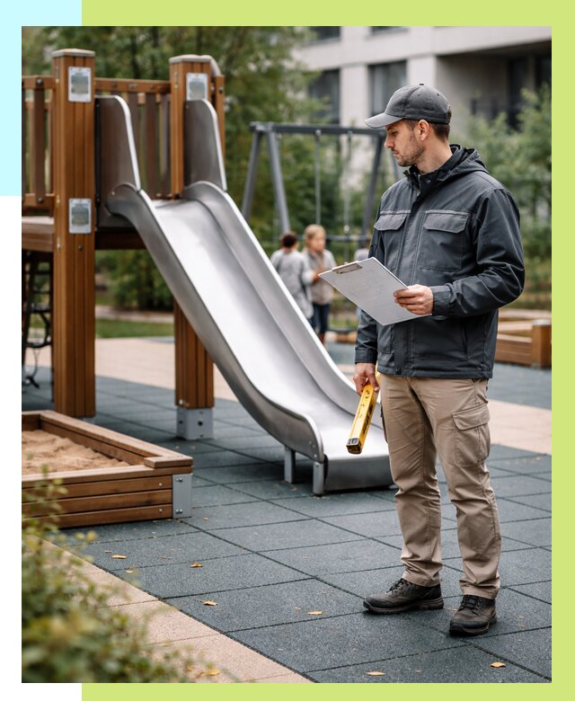 Сертификация детских площадок в Смоленске от 25638 р. | Алешин-Смл