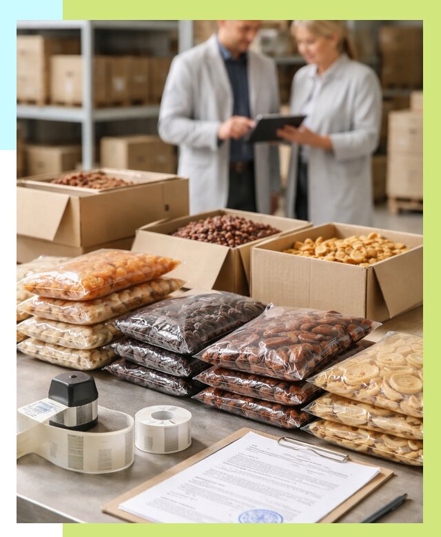 Сертификация сухофруктов в Смоленске от 12306 р. | Алешин-Смл под ключ