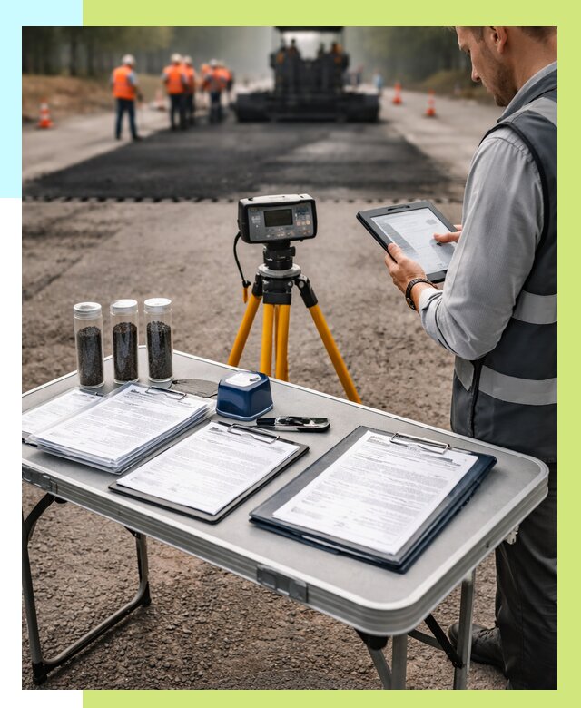 Сертификация асфальта в Смоленске от 25638 р. | Алешин-Смл