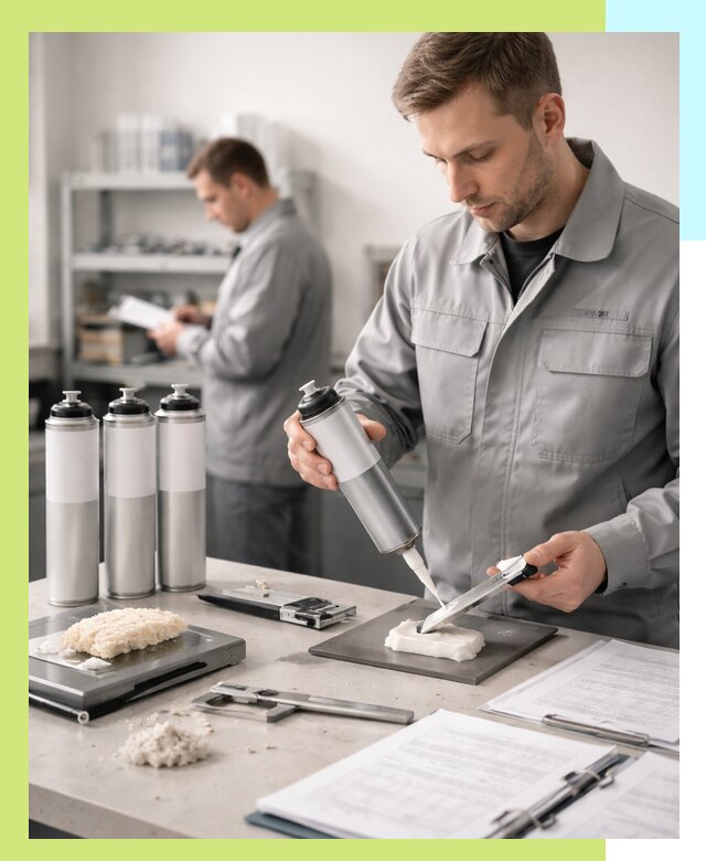 Сертификация монтажной пены и соответствие стандартам в Смоленске