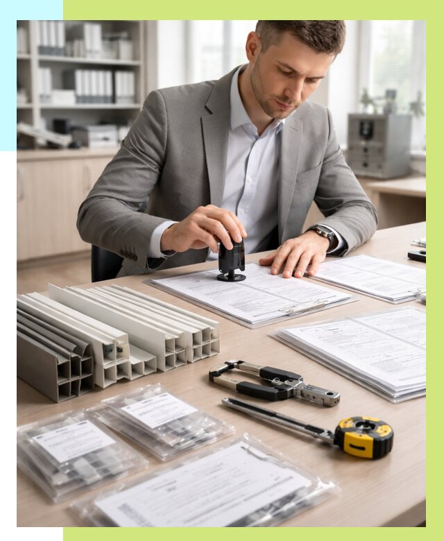 Сертификация ПВХ продукции в Смоленске от 8717 р., Алешин-Смл