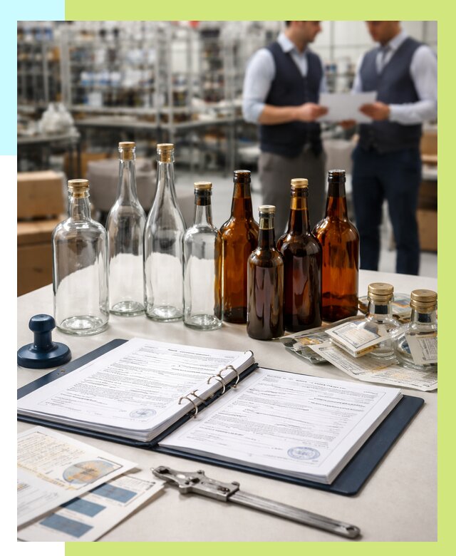Сертификация стеклянных бутылок в Смоленске от 25638 р. | Алешин-Смл