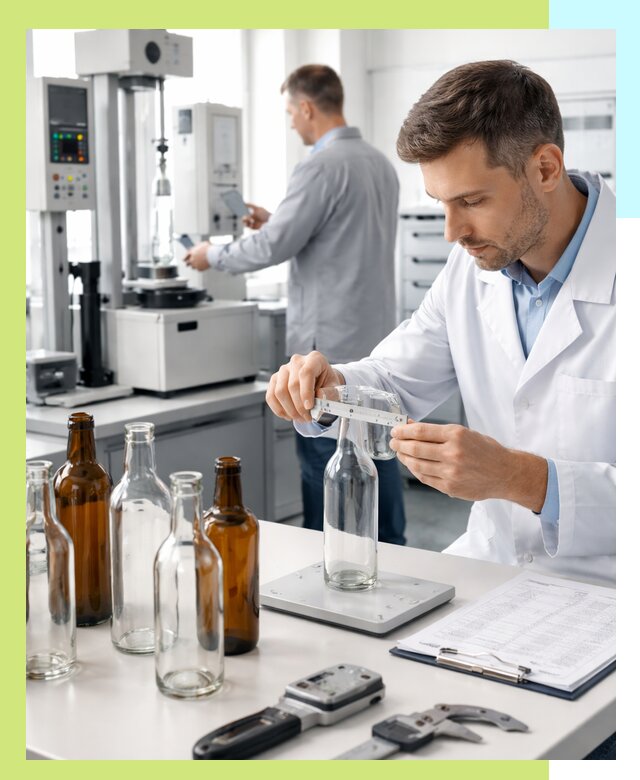 Сертификация стеклянных бутылок и сопутствующей упаковки в Смоленске