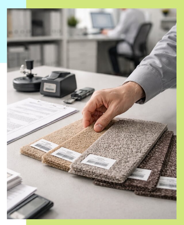 Сертификация ковролина в Смоленске от 15383 р., Алешин-Смл