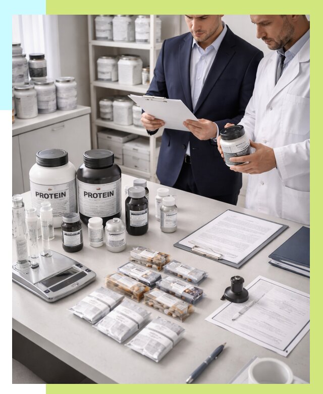 Сертификация спортивного питания в Смоленске от 15383 р., Алешин-Смл