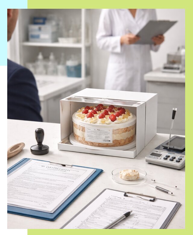 Сертификация тортов в Смоленске от 9230 р. заказать | Алешин-Смл