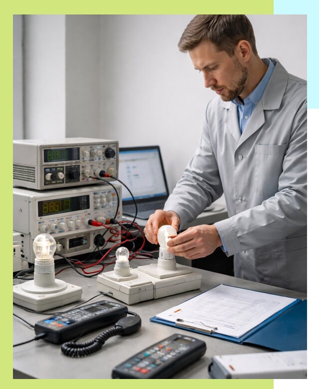 Сертификация ламп и светильников в Смоленске по нормативам