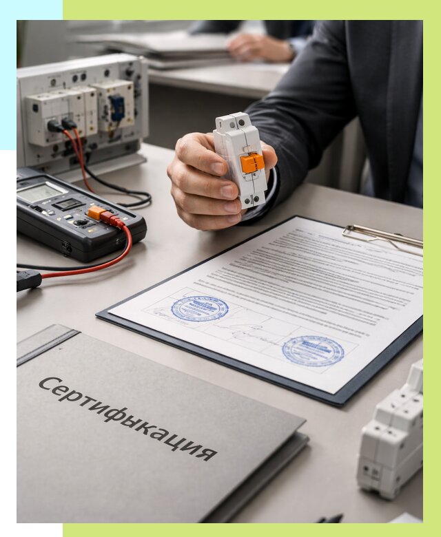 Сертификация выключателей под ключ в Смоленске от 15383 р. | Алешин-Смл