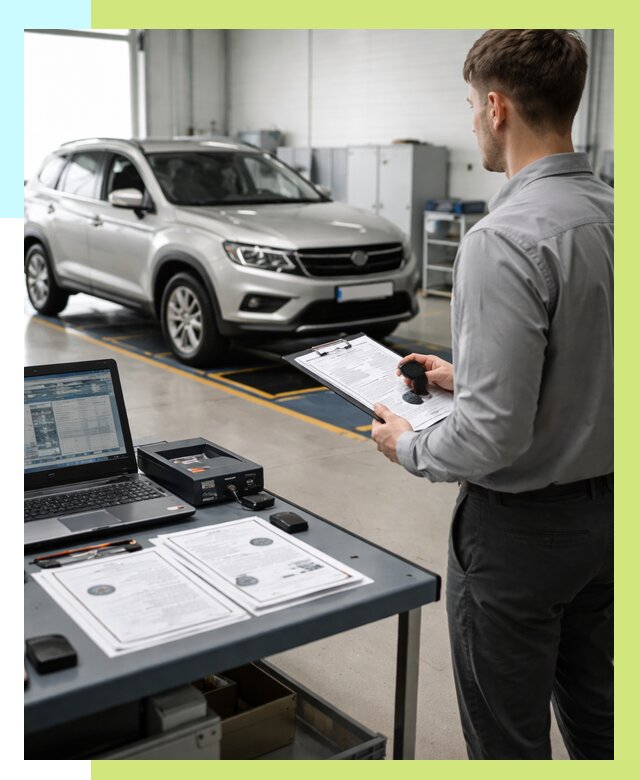 Сертификация транспортных средств в Смоленске от 12306 р. | Алешин-Смл