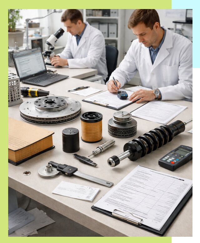 Сертификация автозапчастей и комплектующих в Смоленске по ГОСТ