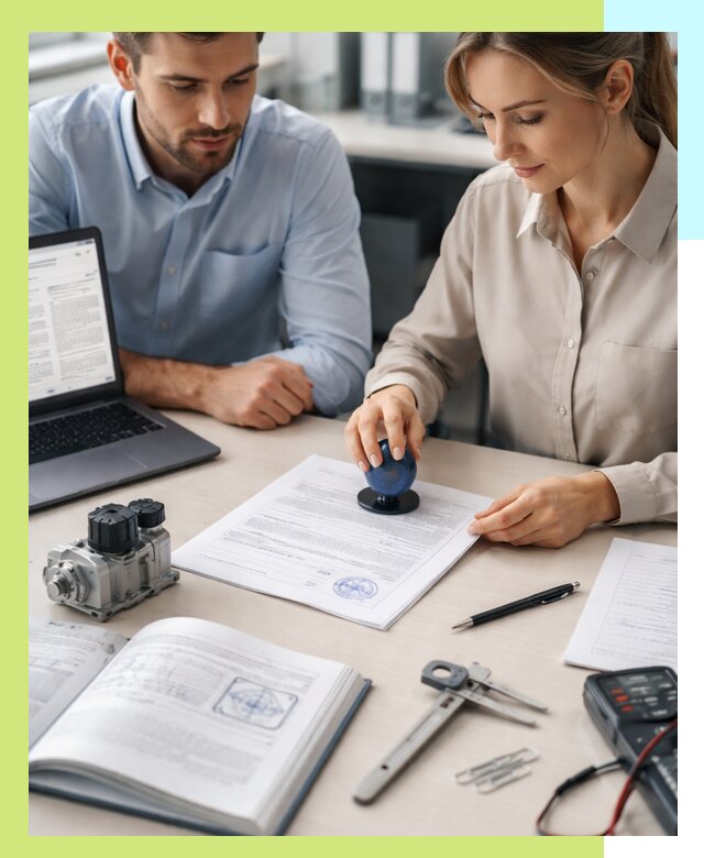 Выдача паспорта изделия и техническая экспертиза продукции в Смоленске