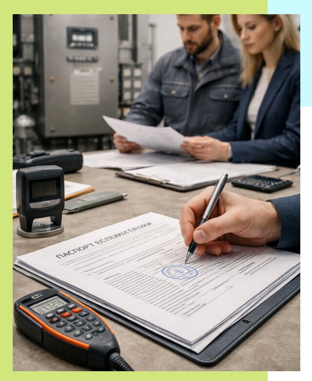 Оформление паспорта эксплуатации оборудования в Смоленске