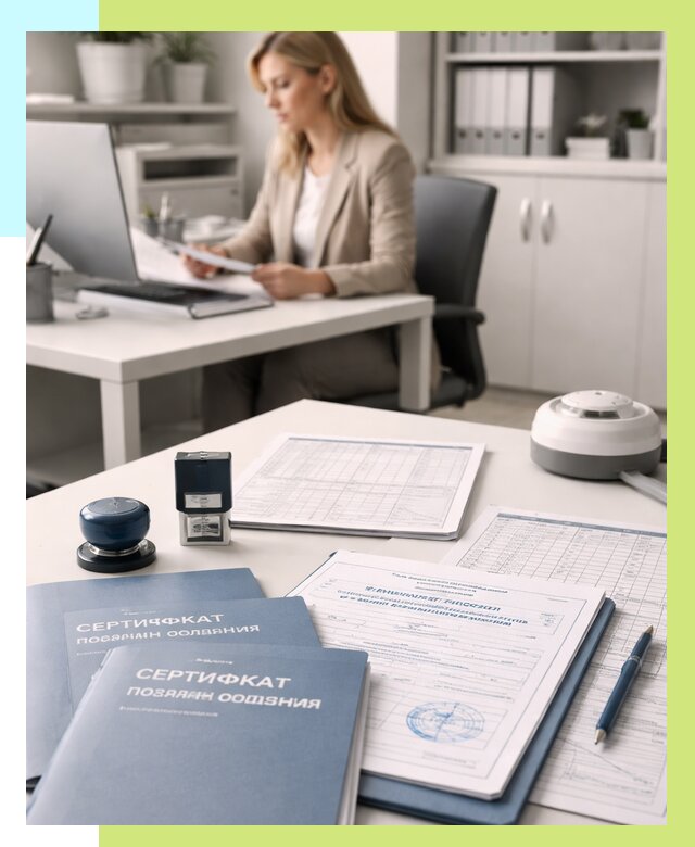 Сертификаты пожарной безопасности в Смоленске от 15383 р. | Алешин-Смл