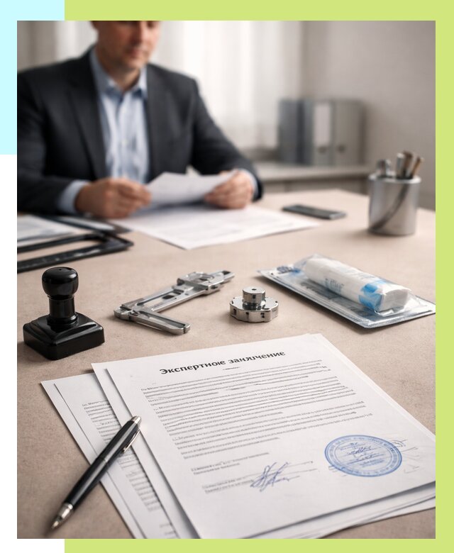 Экспертное заключение на продукцию в Смоленске от 8717 р. | Алешин-Смл