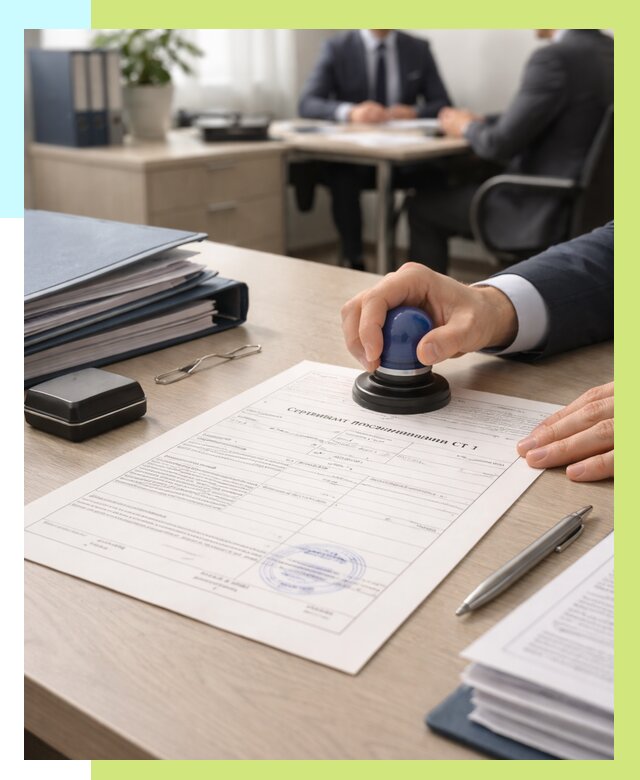 Сертификат происхождения СТ 1 в Смоленске от 4615 р. | Алешин-Смл