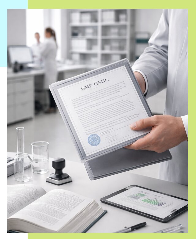 Сертификат GMP в Смоленске под ключ от 87168 р. | Алешин-Смл
