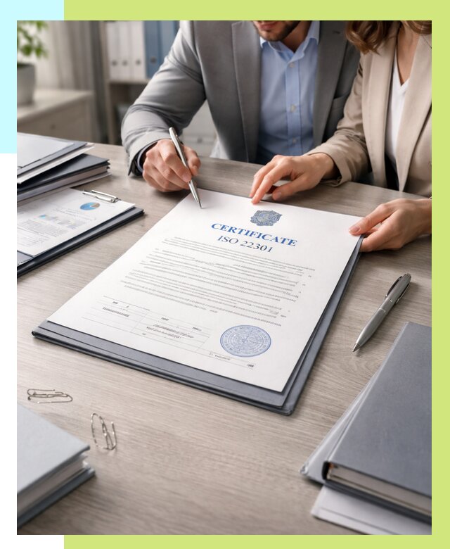 Сертификат ISO 22301 в Смоленске от 46148 р. | Алешин-Смл срочно