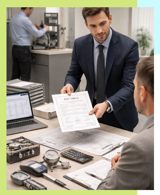 Выдача сертификата ISO 10012 по требованиям метрологии в Смоленске