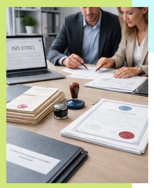 Получение сертификата ISO 37001 по системе борьбы с коррупцией в Смоленске